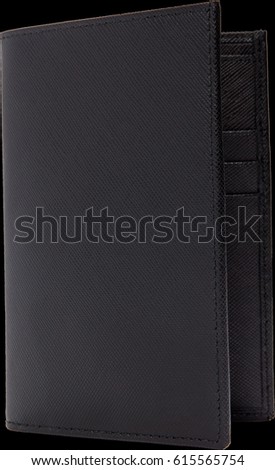 black leather wallet tiff