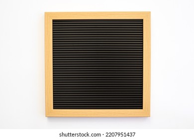 Black Letter Board. Letterboard For Note. Plate Message. Office