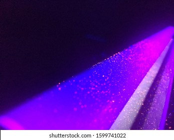 Black Light Bulb With Dust