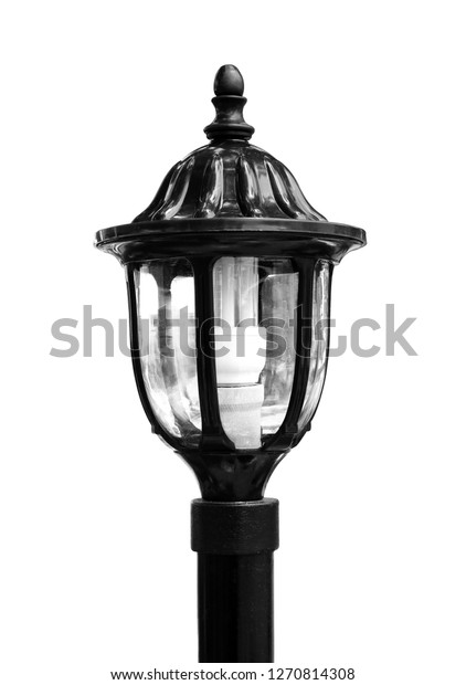 Black Lighting Outdoor Garden Decoration Decorative Royalty Free