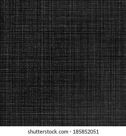 Black Linen Texture Or Background