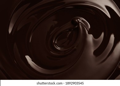 Black Liquid Background Water Ripple