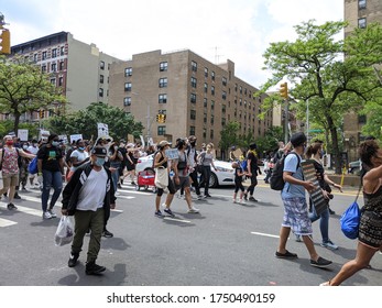 Black Lives Matter March, Adam Clayton Powell Blvd.  Manhattan June 5th 2020