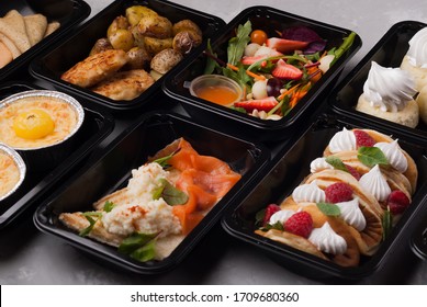 Black Lunch Box Food Delivery