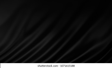 Black Luxury Cloth Abstract Background Dark Stock Photo 1071615188 ...