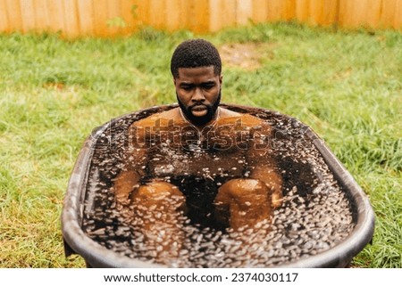 Black Man breathwork and Ice Bath 