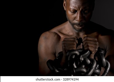 Black Man In Chains