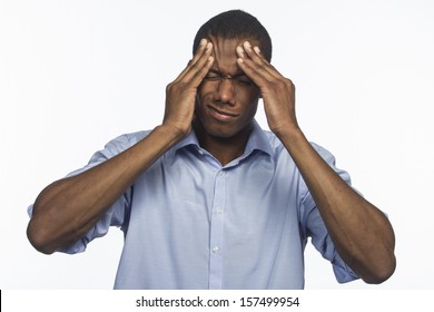 Black Man With A Headache, Horizontal