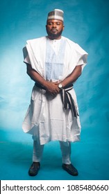 Black Man In Nigerian Traditional Attire