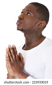 Black Man Praying To God