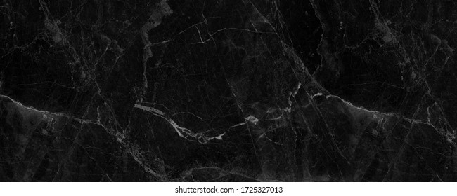 black marble background. black Portoro marbl wallpaper and counter tops. black marble floor and wall tile. black travertino marble texture.  natural granite stone.  - Shutterstock ID 1725327013