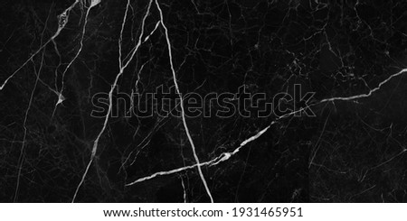 black marble design with white vein