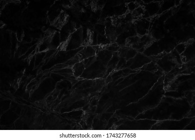 Black Marble Seamless Texture With High Resolution For Background And Design Interior Or Exterior, Counter Top View.