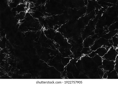 Black Marble Seamless Texture With High Resolution For Background And Design Interior Or Exterior, Counter Top View.