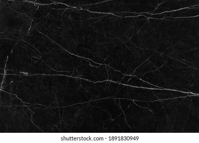 Black Marble Texture For Background Or Tiles Floor Decorative Design.