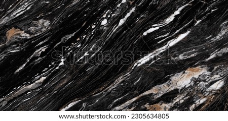 Black Marble Texture, Golden Veins, High Gloss Marble For Abstract Interior Home Decoration And Ceramic Wall Tiles And Floor Tiles Surface. 