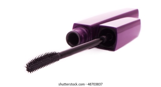   Black Mascara Isolated