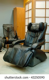 Black Massage Chair