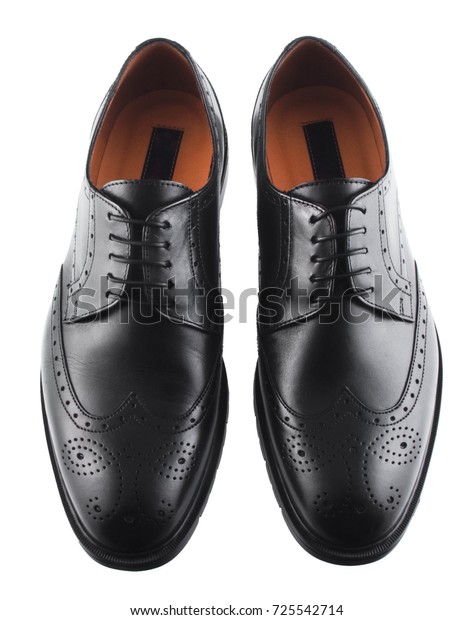 black mens suit shoes