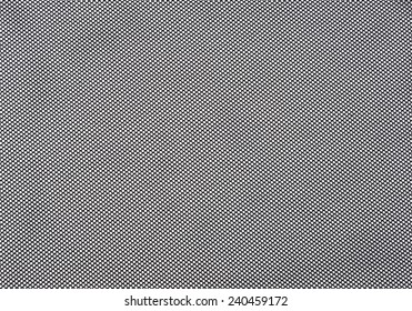 Black Mesh Fabric Made With Synhtetic Yarn 