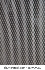 Black Mesh Speaker Pattern