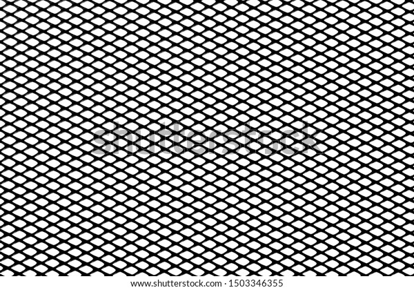 Black mesh texture isolated on white background,\
clipping path