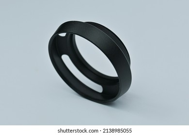 Black Metal Camera Lens Hood