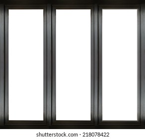 Black Metal Window Frame