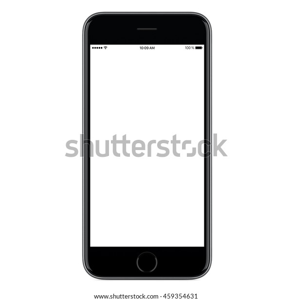 Schwarzes Handy Smartphone Modell Fur Spieledesign Smartphone Mobile Prasentation Oder Stockfoto Jetzt Bearbeiten