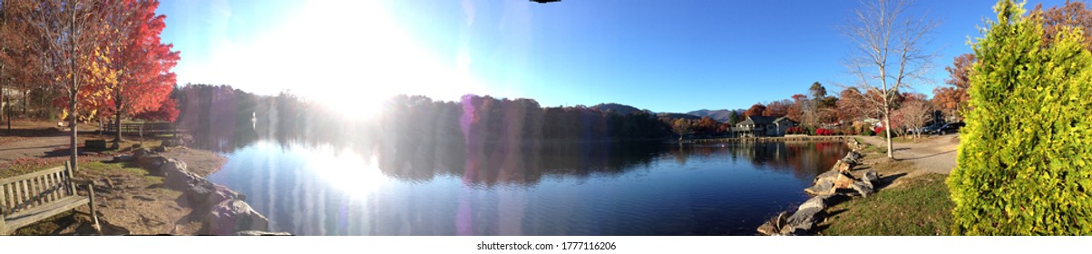 Black Mountain, NC - Lake Tomahawk Panorama