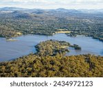 Black Mountain Peninsula and Lake Burley Griffin - Canberra, Australian Capital Territory, Australia