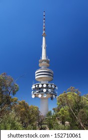 Black Mountain Tower In Canberra, Australia