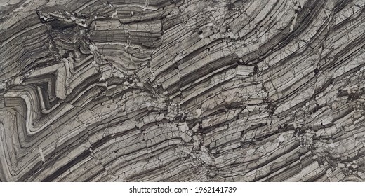 black natural marble stone design background - Shutterstock ID 1962141739