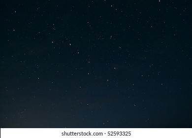 Black Night Sky Plenty Of Stars With Great Bear
