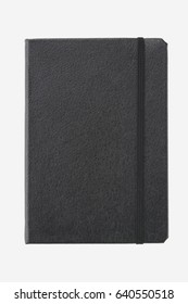 Blank Black Leather Book Cover Vintage Stock Photo (Edit Now) 1448750441