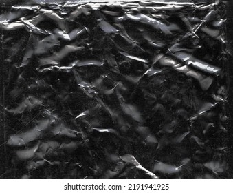 black nylon plastic texture useful as a background