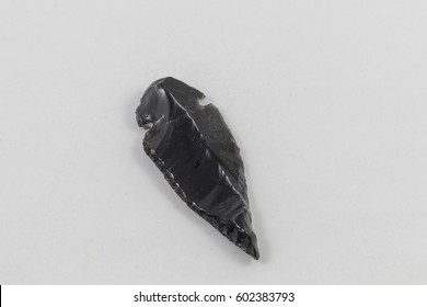 Black Obsidian Arrowhead