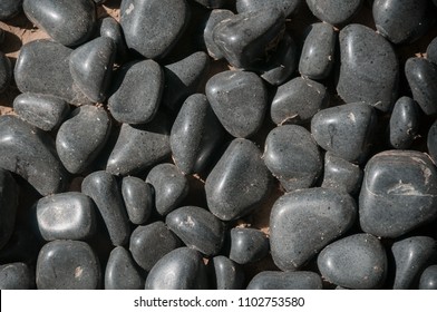 Black Ocean Stone Wall Texture And Floor Texture, Rock