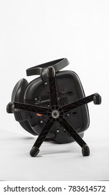 Black Office Chair On Wheels Broken