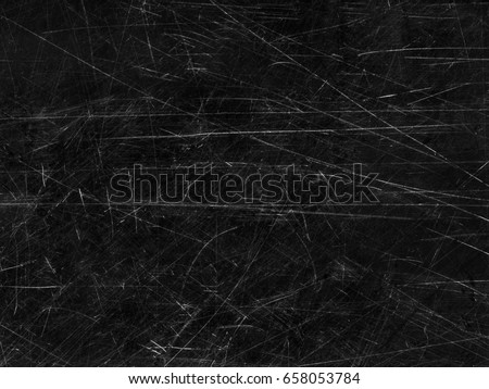 Black old scratched surface, vintage background