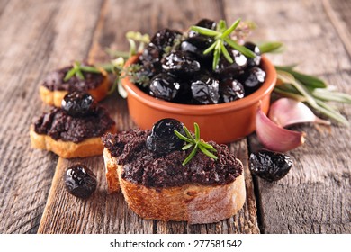 Black Olive And Tapenade