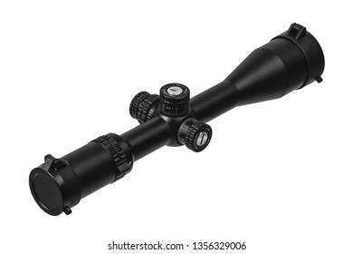 Scope Optical Sniper Rifle Black Equipment Stock Illustration 532030333