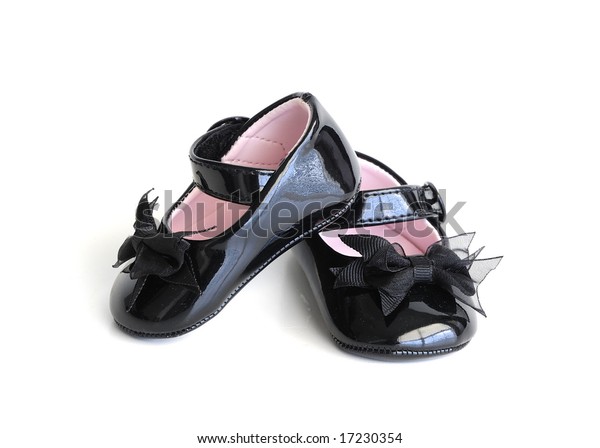 black little girl shoes