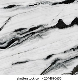 Black panda marble designs for ceramic tile - Shutterstock ID 2044890653