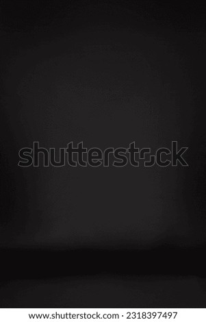 Black paper backdrop with limbo, dark gradient useful as isolated photography background