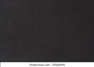 Black Paper Texture Background. Black Blank Cotton Paper Page
