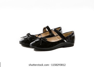 Black Patent Leather Mary Jane Shoes