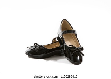 Black Patent Leather Mary Jane Shoes