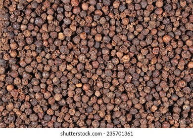 Black Pepper As Background Texture