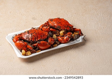 Black Pepper Crab (Indonesia : Kepiting Lada Hitam)